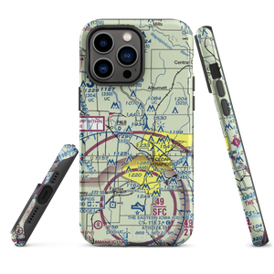 Chain Lakes Airpark (89IA) VFR Sectional  Tough iPhone Case