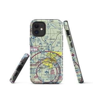 Chain Lakes Airpark (89IA) VFR Sectional  Tough iPhone Case