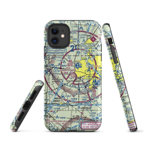 Chain-O-Lakes Airport (3IN7) VFR Sectional  Tough iPhone Case