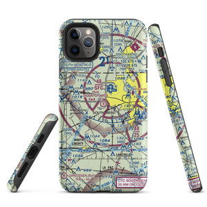 Chain-O-Lakes Airport (3IN7) VFR Sectional  Tough iPhone Case