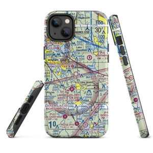 Chalet Suzanne Air Strip (X25) VFR Sectional  Tough iPhone Case