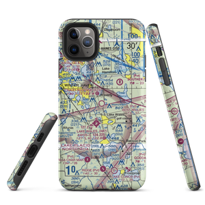 Chalet Suzanne Air Strip (X25) VFR Sectional  Tough iPhone Case
