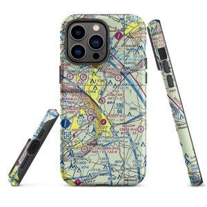 Chalfant Airport (NC77) VFR Sectional  Tough iPhone Case