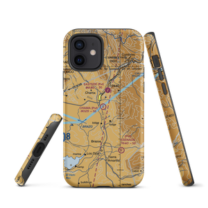 Chama Land & Cattle Co. Airport (NM16) VFR Sectional  Tough iPhone Case