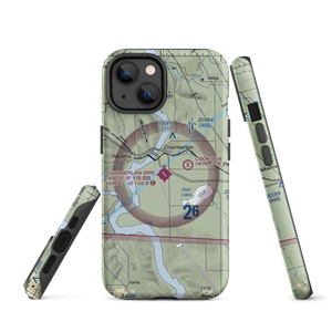 Chamberlain Municipal Airport (9V9) VFR Sectional  Tough iPhone Case