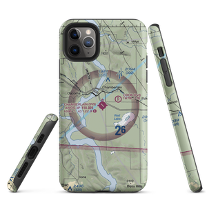 Chamberlain Municipal Airport (9V9) VFR Sectional  Tough iPhone Case