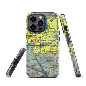 Chandler Municipal Airport (CHD) VFR Sectional  Tough iPhone Case