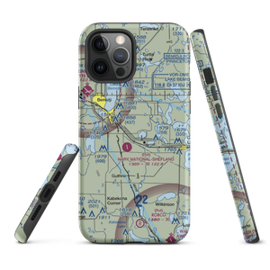 Chandler Personal Use Airport (38MN) VFR Sectional  Tough iPhone Case