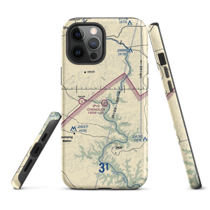 Chandler Ranch Airport (US-0661) VFR Sectional  Tough iPhone Case