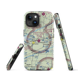 Chandler Regional Airport (CQB) VFR Sectional  Tough iPhone Case