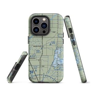 Chanlin Field (5MN9) VFR Sectional  Tough iPhone Case