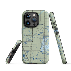 Chanlin Field (5MN9) VFR Sectional  Tough iPhone Case