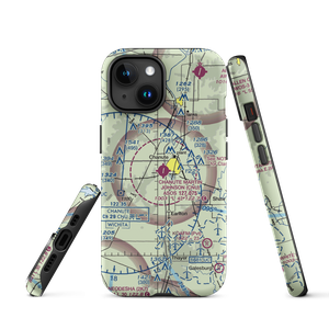 Chanute Martin Johnson Airport (CNU) VFR Sectional  Tough iPhone Case