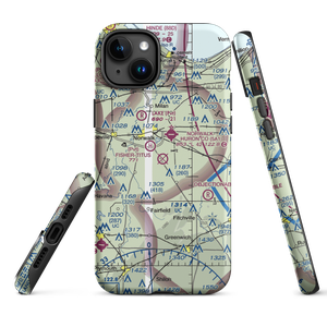 Chapin Airport (47OH) VFR Sectional  Tough iPhone Case