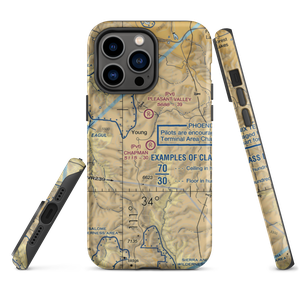Chapman Ranch Airstrip (58AZ) VFR Sectional  Tough iPhone Case