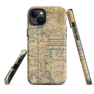 Chapman Ranch Airstrip (58AZ) VFR Sectional  Tough iPhone Case