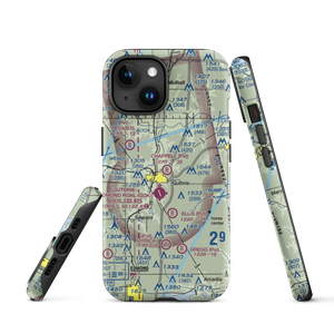 Chappell Airport (0OK5) VFR Sectional  Tough iPhone Case