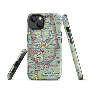 Chappell Airport (0OK5) VFR Sectional  Tough iPhone Case