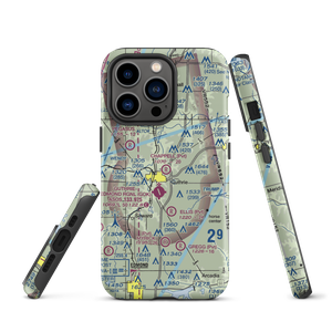 Chappell Airport (0OK5) VFR Sectional  Tough iPhone Case