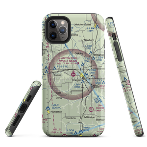 Chariton Municipal Airport (CNC) VFR Sectional  Tough iPhone Case