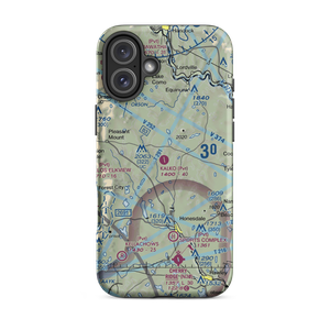 Charles G. Kalko Airport (7PA3) VFR Sectional  Tough iPhone Case