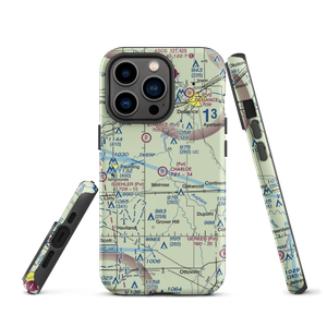Charloe Airport (53OH) VFR Sectional  Tough iPhone Case