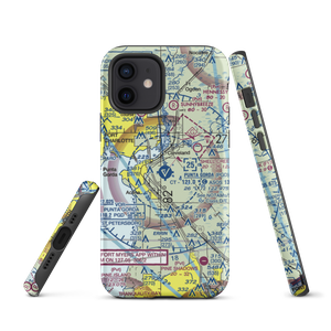 Charlotte County Airport (PGD) VFR Sectional  Tough iPhone Case