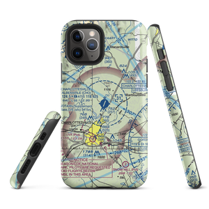 Charlottesville Albemarle Airport (CHO) VFR Sectional  Tough iPhone Case