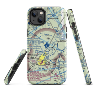 Charlottesville Albemarle Airport (CHO) VFR Sectional  Tough iPhone Case