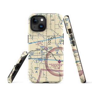 Chase Airstrip (6NA5) VFR Sectional  Tough iPhone Case