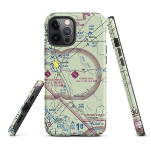 Chase Field Industrial Airport (TX2) VFR Sectional  Tough iPhone Case