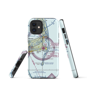 Chatham Municipal Airport (CQX) VFR Sectional  Tough iPhone Case