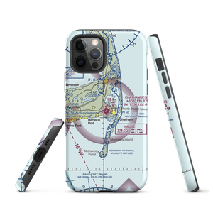 Chatham Municipal Airport (CQX) VFR Sectional  Tough iPhone Case