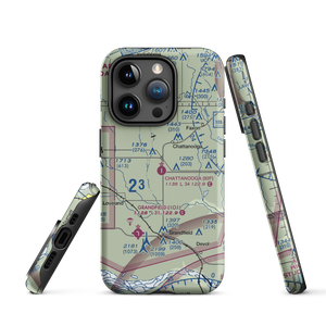 Chattanooga Sky Harbor Airport (92F) VFR Sectional  Tough iPhone Case