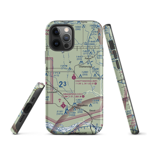 Chattanooga Sky Harbor Airport (92F) VFR Sectional  Tough iPhone Case