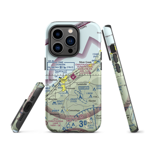 Chautauqua County-Dunkirk Airport (DKK) VFR Sectional  Tough iPhone Case