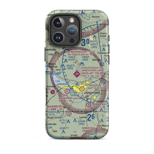 Chautauqua County-Jamestown Airport (JHW) VFR Sectional  Tough iPhone Case