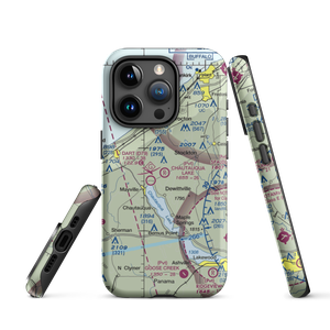 Chautauqua Lake Airpark (65NY) VFR Sectional  Tough iPhone Case