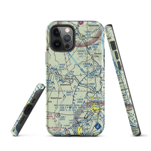 Checkpoint Charlie Airport (OI27) VFR Sectional  Tough iPhone Case