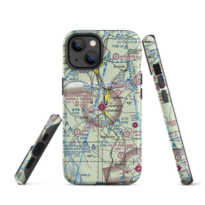 Chehalis Centralia Airport (CLS) VFR Sectional  Tough iPhone Case