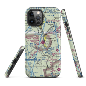 Chehalis Centralia Airport (CLS) VFR Sectional  Tough iPhone Case