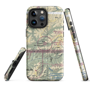 Chena Hot Springs Airport (CEX) VFR Sectional  Tough iPhone Case