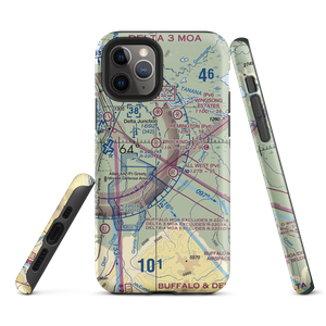 Cherokee Airport (45AK) VFR Sectional  Tough iPhone Case