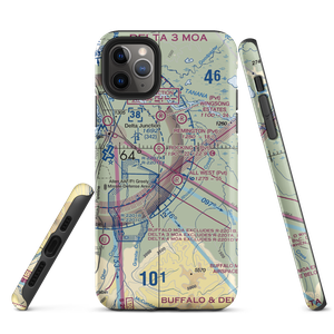 Cherokee Airport (45AK) VFR Sectional  Tough iPhone Case