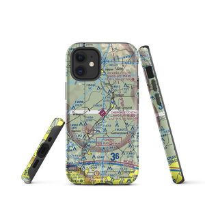 Cherokee County Airport (CNI) VFR Sectional  Tough iPhone Case