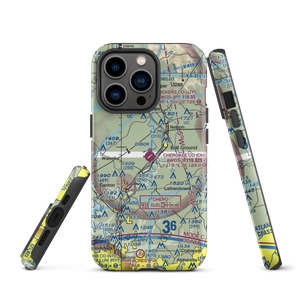 Cherokee County Airport (CNI) VFR Sectional  Tough iPhone Case