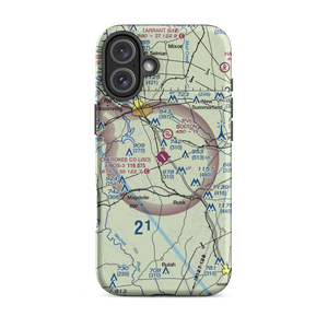 Cherokee County Airport (JSO) VFR Sectional  Tough iPhone Case
