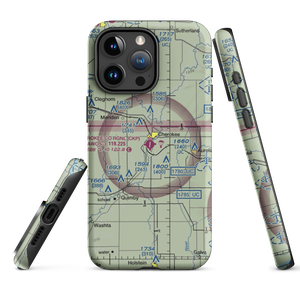 Cherokee County Regional Airport (CKP) VFR Sectional  Tough iPhone Case