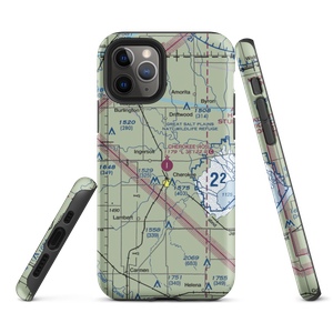 Cherokee Municipal Airport (4O5) VFR Sectional  Tough iPhone Case