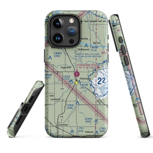 Cherokee Municipal Airport (4O5) VFR Sectional  Tough iPhone Case